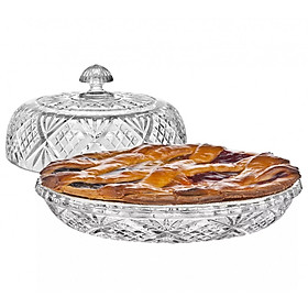 ĐĨA PHA LÊ GODINGER DUBLIN COVERED PIE DOME, 30CM, CÓ NẮP ĐẬY Hàng chính hãng