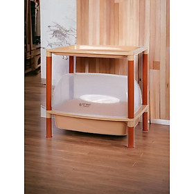 KỆ CHÉN BÁT ĐĨA  1 / 2 / ,3 TẦNG CÓ NẮP ĐẬY - KỆ LỒNG CÓ NẮP ĐẬY KÍN CHỐNG BỤI VÀ CÔN TRÙNG TIỆN LỢI
