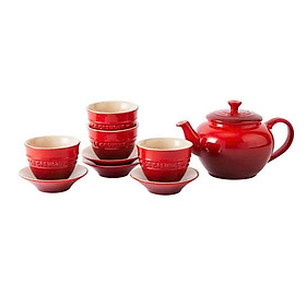 Bộ ấm chén 9 món Le Creuset Hàng chính hãng