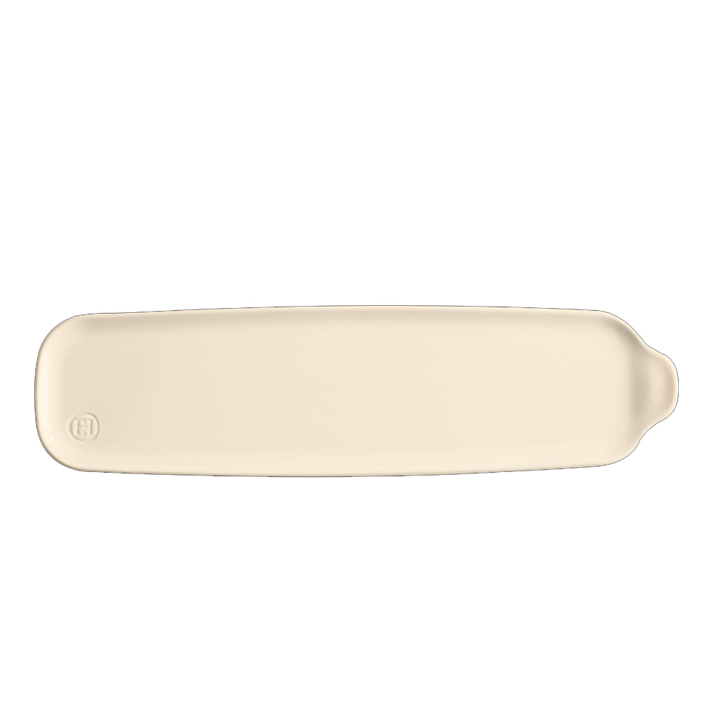 Đĩa Khai Vị Cỡ Dài Emile Henry EH025003 42x11 cm Màu Kem Hàng chính hãng