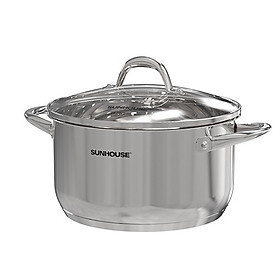 NỒI INOX 3 ĐÁY SUNHOUSE SHG301-32 - Hàng Chính Hãng