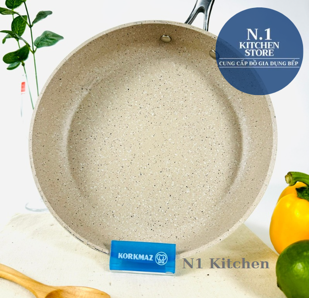 Chảo chống dính Korkmaz Granita - Hàng Chính Hãng