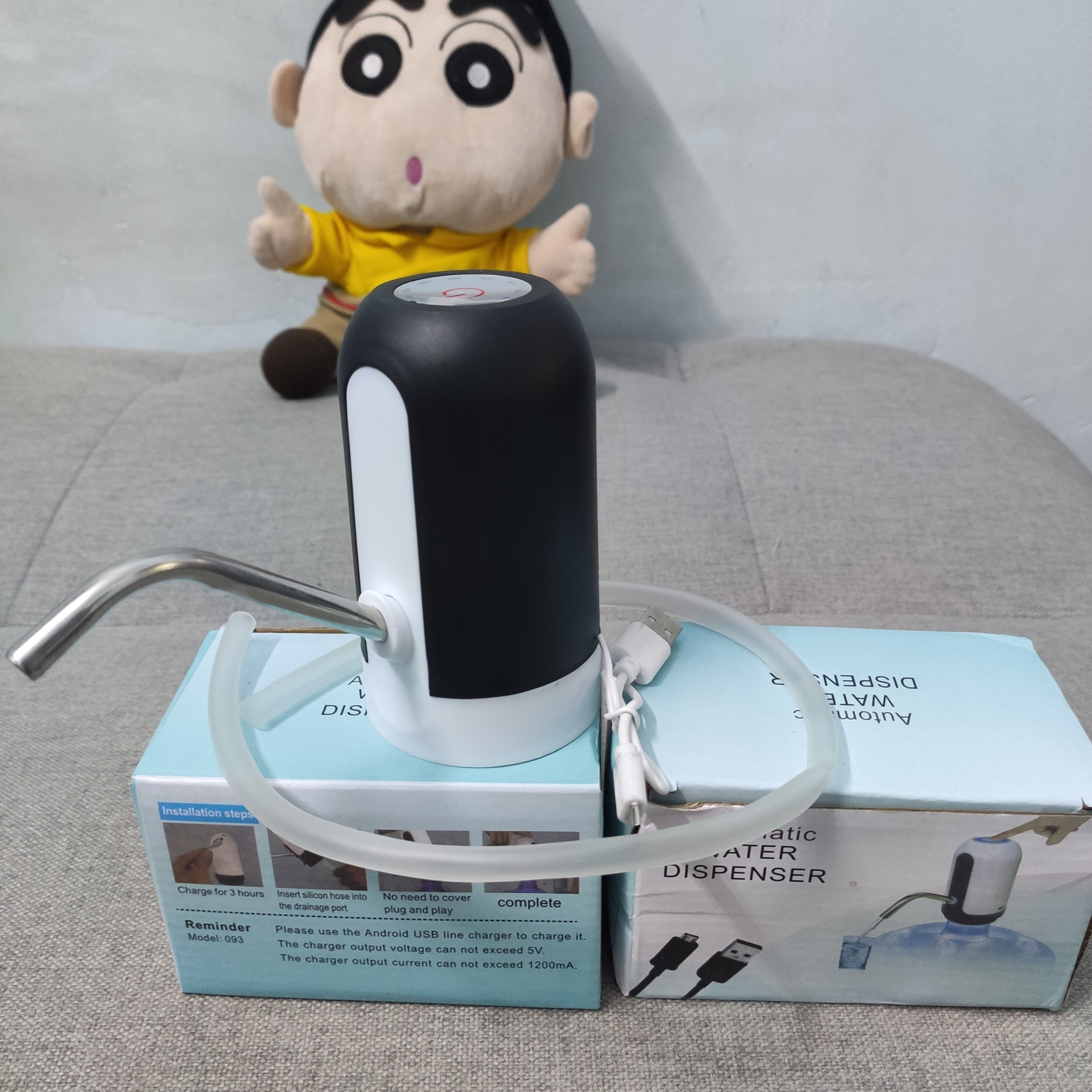 Dụng cụ bơm nước tự động cho bình nước khoáng