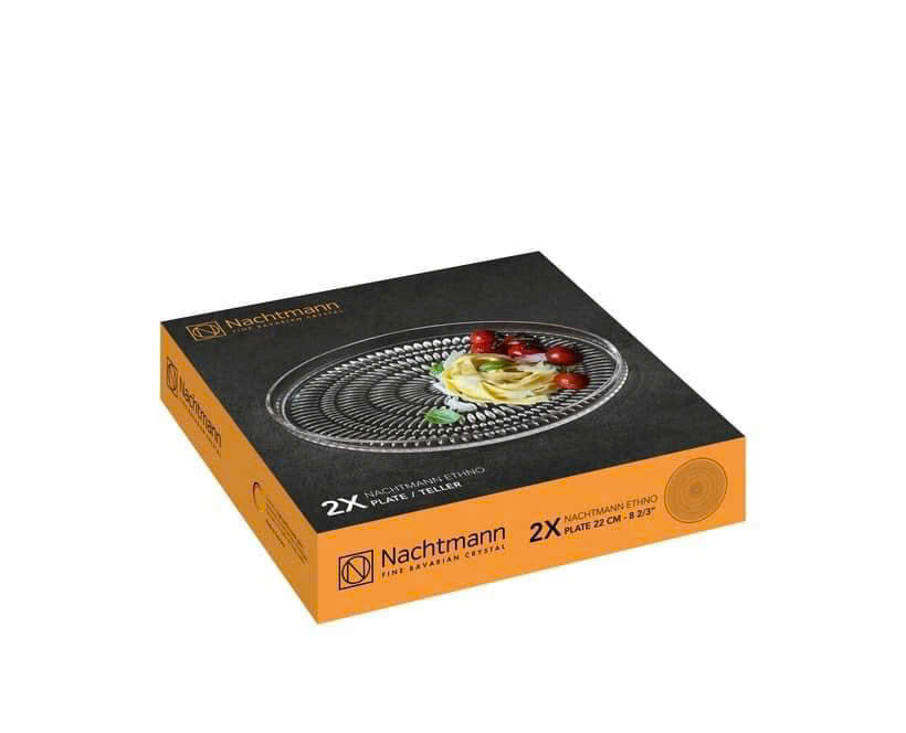 Set 2 khay tròn Nachtmann ethno 22cm Hàng chính hãng