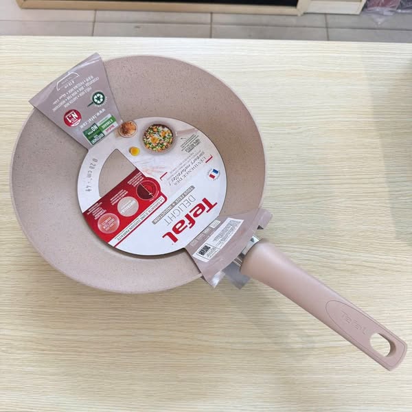 Chảo Xào Chống Dính Vân Đá Tefal Delight 28cm hàng chính hãng