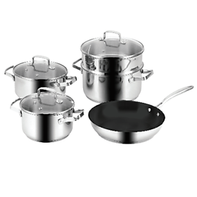 BỘ NỒI INOX MC1702-HARMONY - HÀNG CHÍNH HÃNG