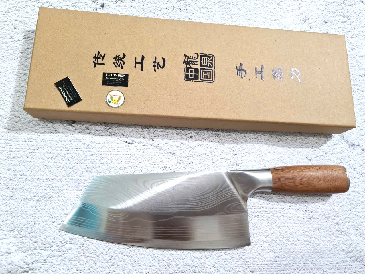 DAO - DAO BẾP NHẬT BẢN SANTOKU MÃ A16 DT124 nt topcoomshop vn