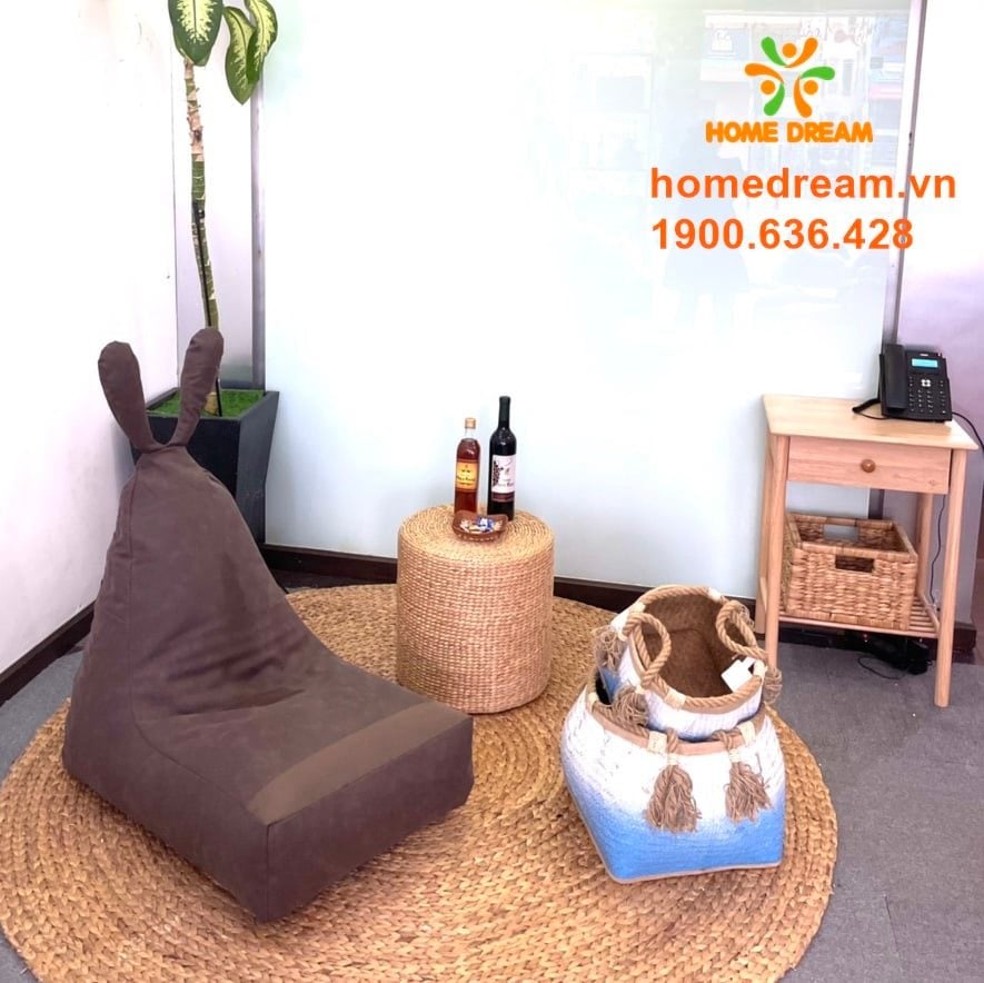 Ghế Lười Tai Thỏ Home Dream