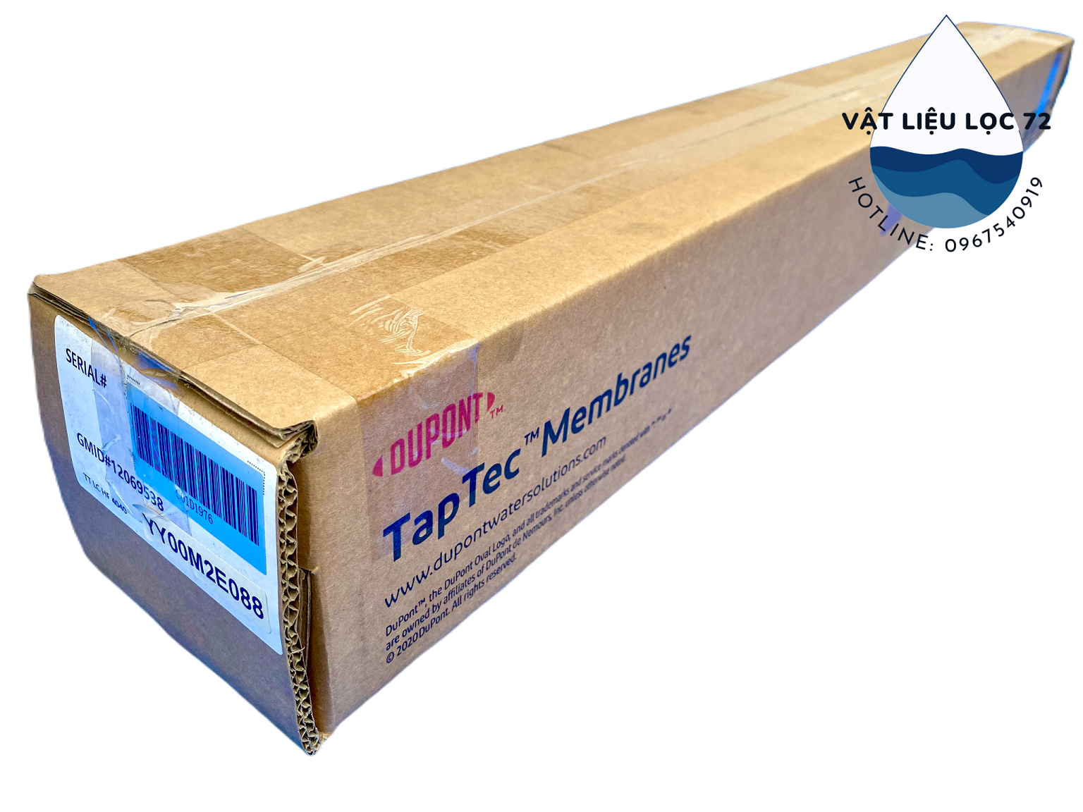 Lõi lọc Dupont TAPTEC LCHF 4040 - Màng Lọc Thẩm Thấu Ngược (RO) Thương hiệu Dupont