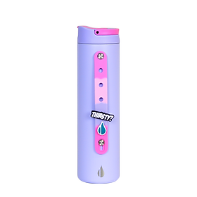 [Elemental chính hãng - Thương hiệu Mỹ] Bình giữ nhiệt Elemental Iconic Charm 590ml màu tím lilac, giữ nhiệt tốt, inox 304, an toàn sức khỏe
