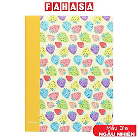 Tập Sinh Viên Pastel Fruits - Kẻ Ô - 200 Trang 70gsm - The Sun 03 (Mẫu Bìa Giao Ngẫu Nhiên)