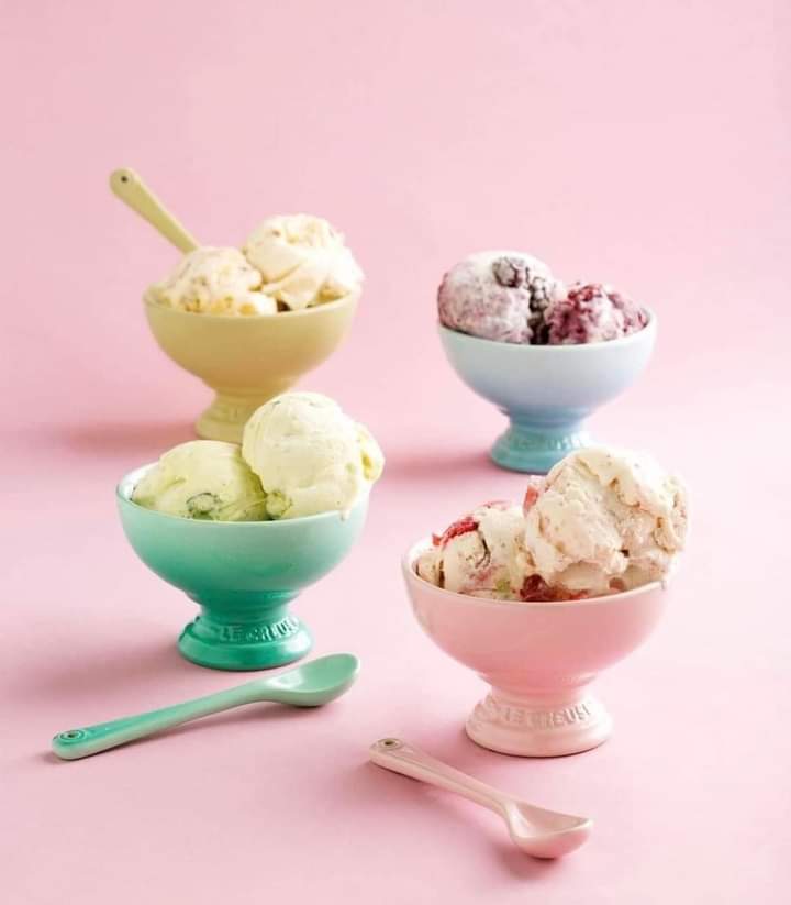 Set 4 ly kem 4 màu Le Creuset Sorbet Collection Hàng chính hãng