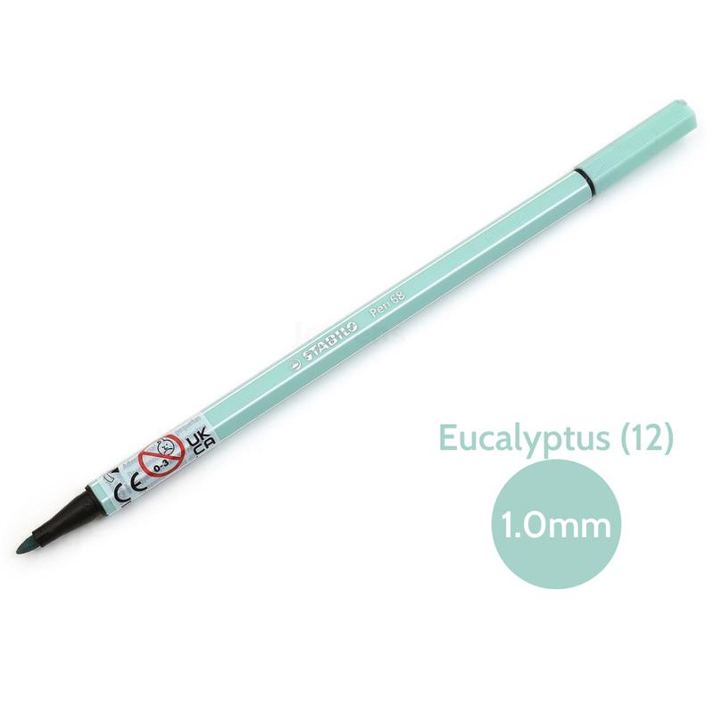 Bút Lông Màu Đầu Kim 1.0 mm - Stabilo PN68-13 - Ice Green