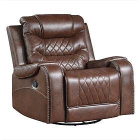Ghế sofa thông minh chỉnh điện xoay 360 bập bênh cổng USB Juno sofa MANCINX1CT