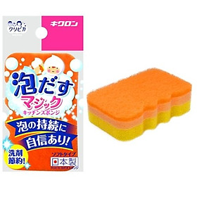 Miếng Bọt Biển Kháng Khuẩn Rửa Sạch Các Vết Bẩn Nhanh Chóng Dùng Cho Xoong Nồi, Chén Dĩa,...