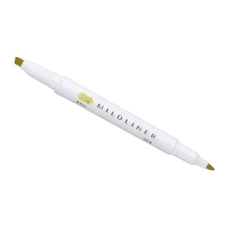 Viết Lông Dầu Dạ Quang Zebra Mildliner-MGO Fine Bold Mild Gold