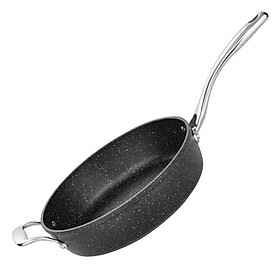Chảo chống dính sâu lòng vân đá ELO Granit Professional Schmorpfann 28cm Hàng chính hãng