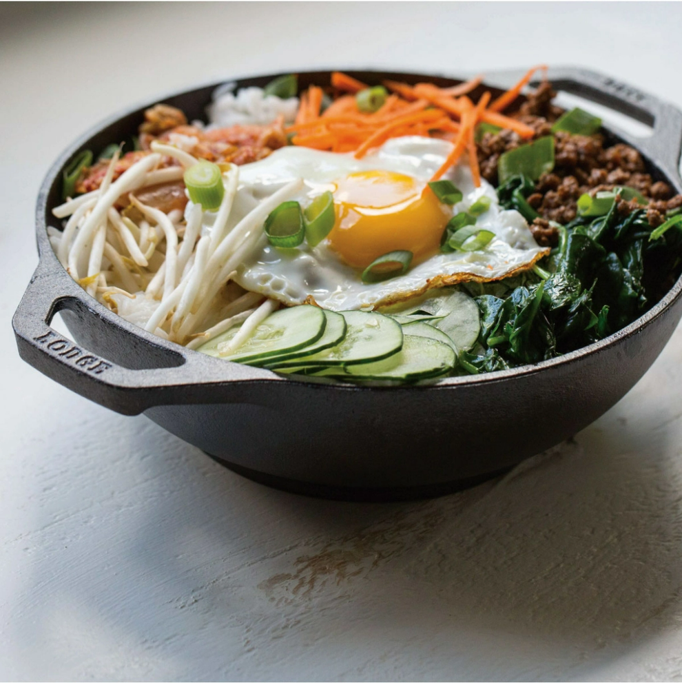 Lodge - Chảo gang Wok - 16cm