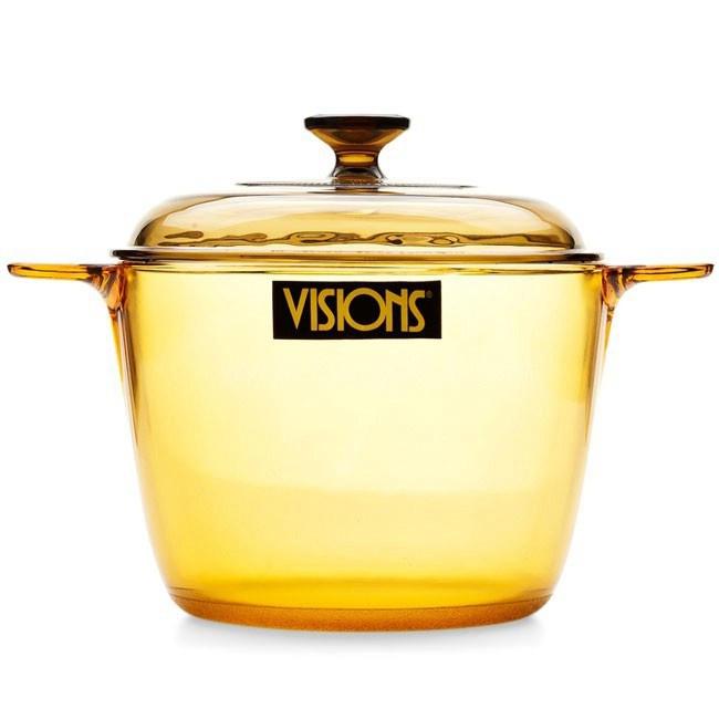 Nắp nồi thuỷ tinh Visions VS-22; VS-2.5; VS-3.5; VSP-2.5 - Made in America - Phân phối bởi ABMA VN Showroom 77 Đoàn Như Hài, P13, Q4, TPHCM