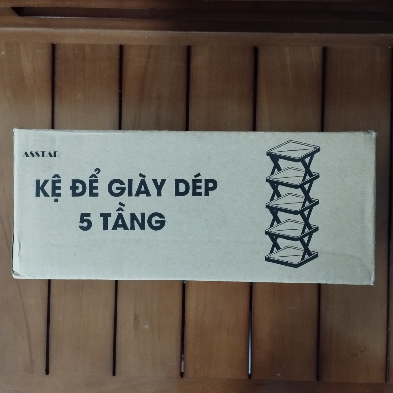 Kệ Để Giày Dép, Kệ Giày 5 Tầng Chữ X Có Thể Tháo Lắp Gấp Gọn