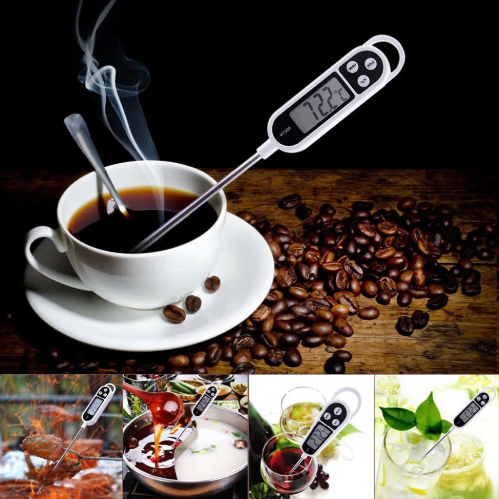 Nhiệt kế đo thực phẩm Nhiệt Kế Đo Nhiệt Độ Sữa và Đồ Ăn Cho Bé