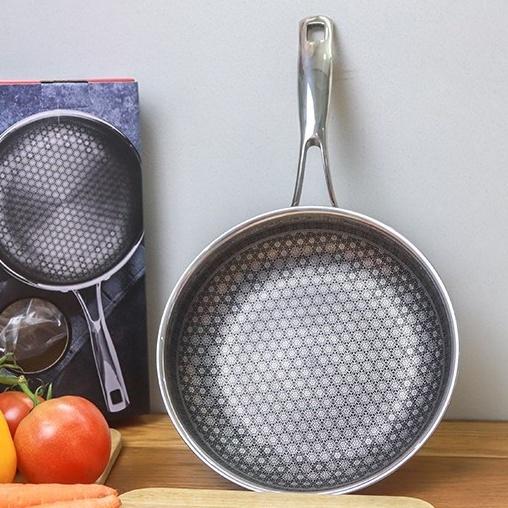Chảo chống dính 2 mặt hoa tuyết bếp từ cào không xước Kims Cook Noon Song Hàn Quốc - 20cm/22cm/24cm/26cm/28cm/30cm/32cm
