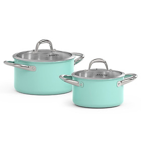 Bộ Nồi Inox 304 Liền Đáy Sunhouse Mama SHG702 - Hàng Chính Hãng