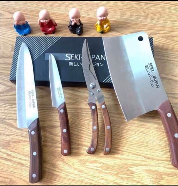 Bộ dao kéo seki nhật bản 4 món - nhật bản nội địa