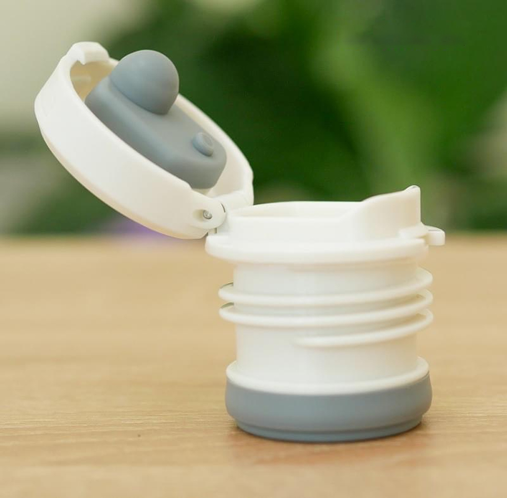 Bình giữ nhiệt Lock&Lock 505ml Maman Cup Vacuum Bottle Màu Hồng LHC1487PIK - Hàng chính hãng, nắp dùng làm cốc nước uống - JoyMall