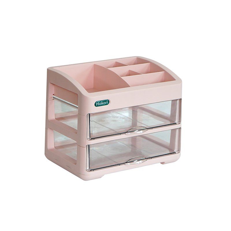 Tủ đựng mỹ phẩm để bàn Hokori 3636 Việt Nhật 2 - 3 - 4 tầng - Kệ đựng mĩ phẩm HOKORI , đồ trang điểm nhiều tầng tiện lợi