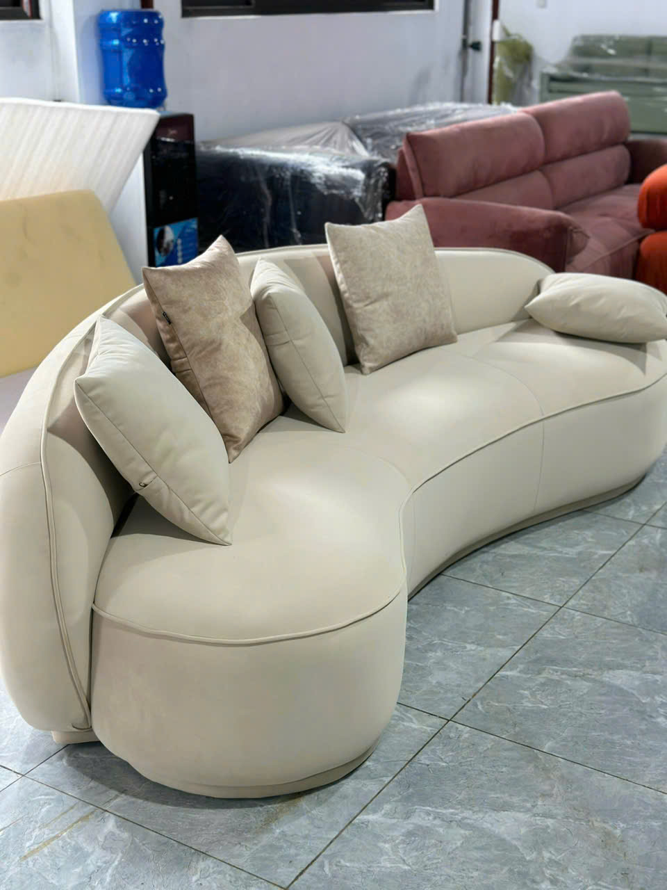 (HÌNH THỰC TẾ) Sofa băng Model 2025 KT 2m2 or Resize Juno Sofa
