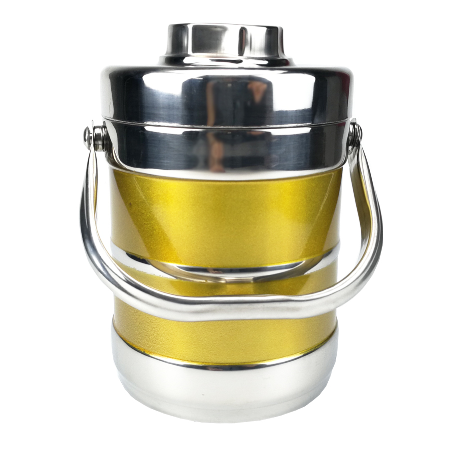 Cặp lồng cơm inox 3 tầng giữ nhiệt có dung tích lớn GS00013