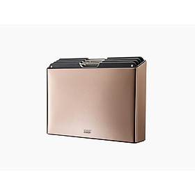 Joseph Joseph - Bộ thớt cao cấp Folio Steel 4-piece Chopping Board Set Rose-Gold 001211