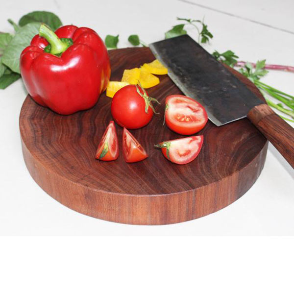 THỚT GỖ NGHIẾN CỔ THỤ TÂY BẮC THỚT KHÔNG TÂM HÀNG ĐẸP NHIỀU SIZE - 25CM - 29CM - 31CM - 35CM - 40 CM DÀY 4,5-5 CM