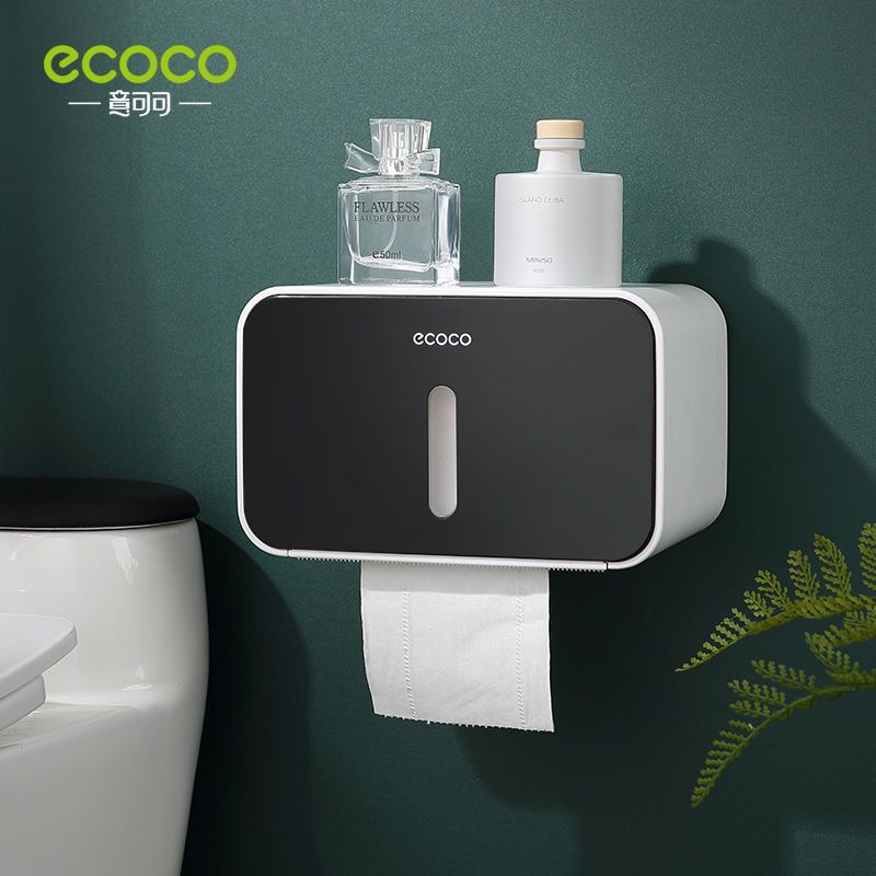 Hộp Đựng Giấy Nhà Vệ Sinh E1903 Chống Thấm Nước - Chất Liệu Nhựa ABS Cao Cấp An Toàn