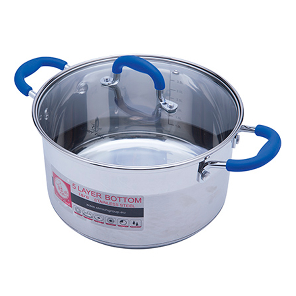 Bộ 3 Chiếc Nồi Và 1 Chảo Inox Smartcook - SM1497
