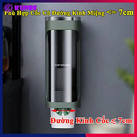 Hộp Đựng Ly Giấy, Cốc Giấy Dùng Một Lần KUNBE, Kệ Khay Gắn Tường Lưu Trữ Cốc Giấy Thông Minh Tiện Lợi