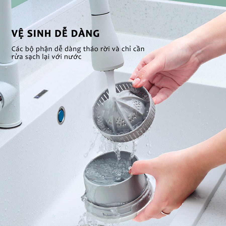 Máy Vắt Cam Tự Động-Máy Ép Hoa Quả Đa Năng Sử Dụng Sạc USB Tiện Lợi