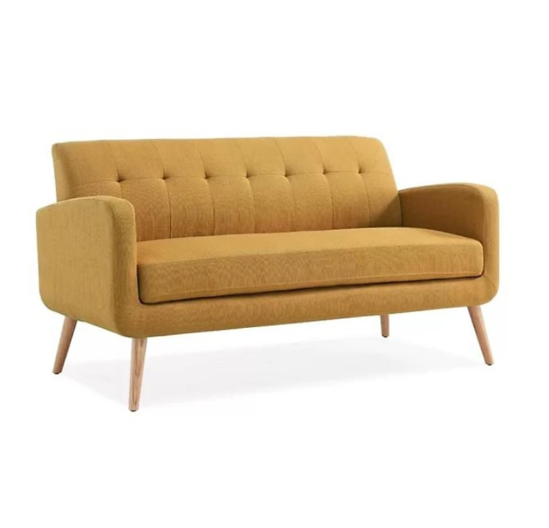 Ghế Sofa Băng Dài Màu Vàng Tundo HFC-GBD001-V8 Cao Cấp