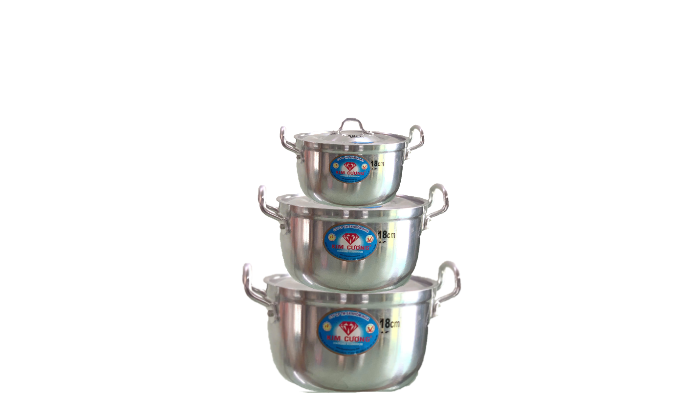 Nồi Thái bóng Kim Cương lẻ ( 16cm - 18cm - 20cm - 22cm - 24cm - 26cm )