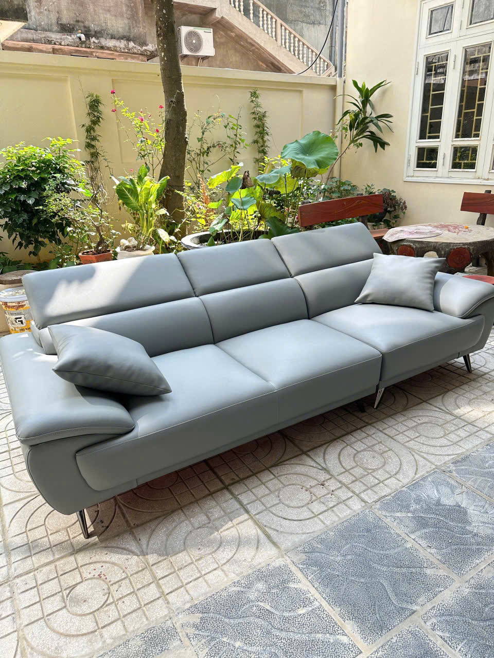 (HÌNH THỰC TẾ) Sofa băng Model 2025 KT 2m2 or Resize Juno Sofa