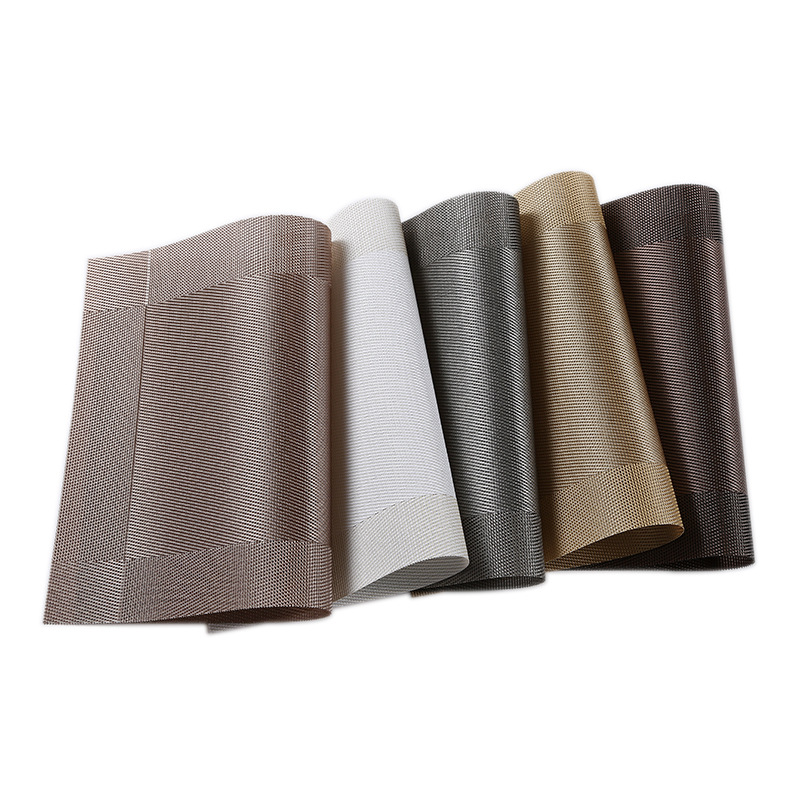 Combo 6 Miếng lót bàn chống trượt, cách nhiệt để bát đĩa Nhà của Mẹ kích thước 45x30cm - màu giao ngẫu nhiên