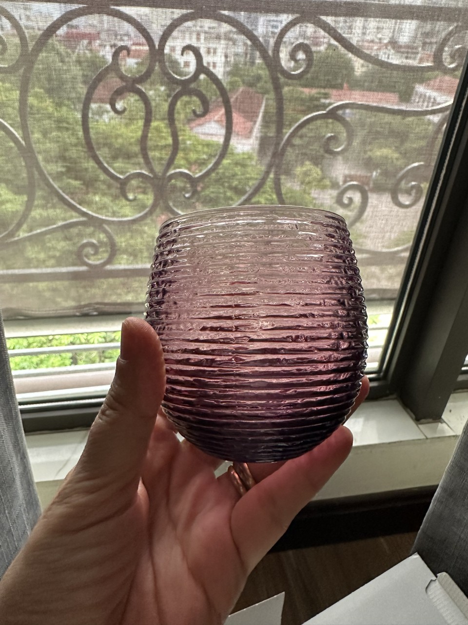 Bộ 6 cốc dáng bầu IVV GLUGLU 3 màu 250ml Made in Italy hàng chính hãng