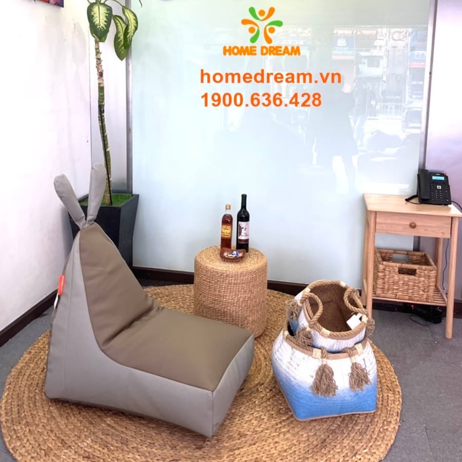 Ghế Lười Tai Thỏ Home Dream
