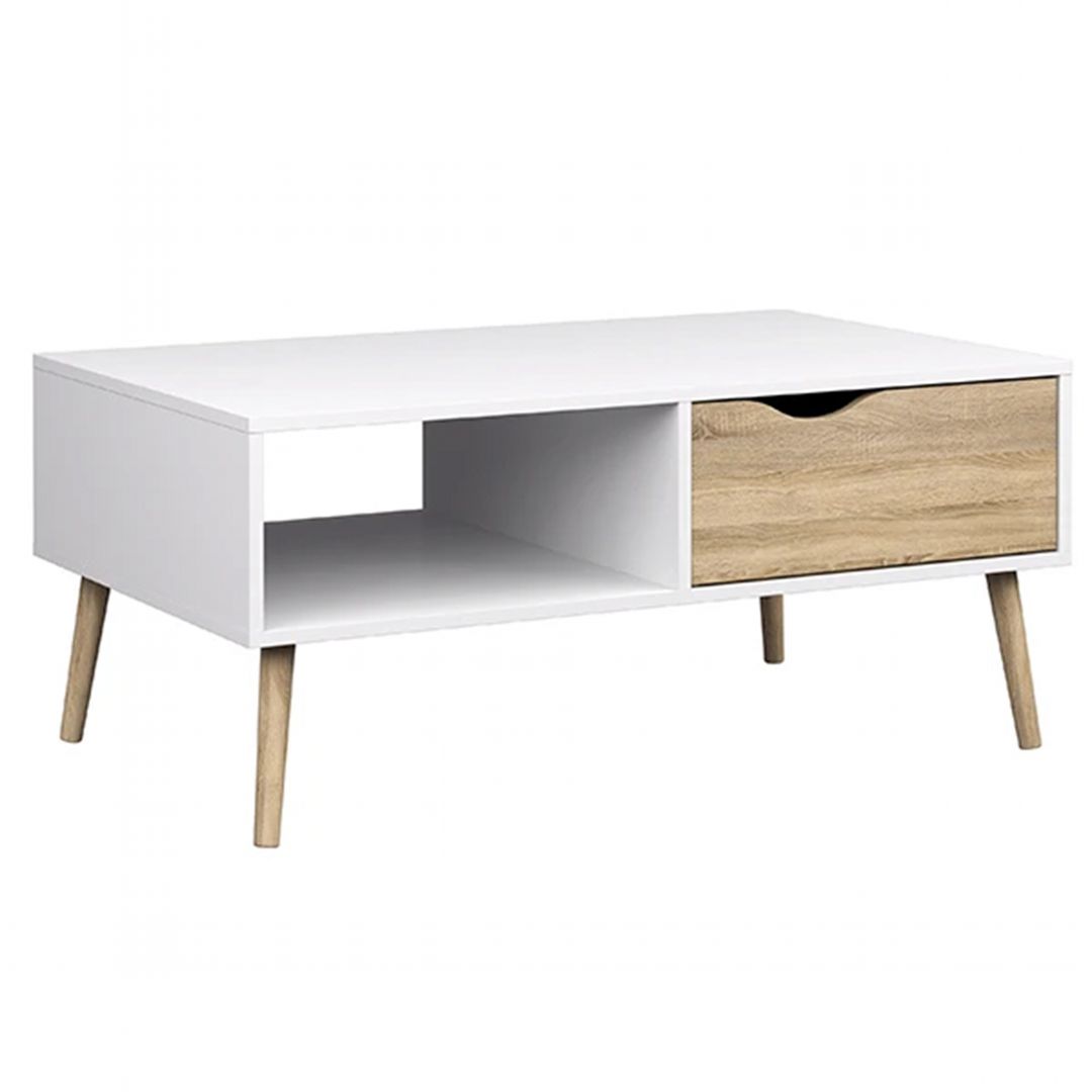 Bàn sofa phòng khách nhỏ gọn SMLIFE Camelot