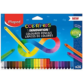 Hộp 24 Chì Màu Vô Cực - Maped 861601