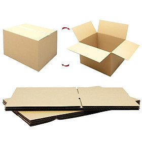 Combo 5 Thùng Carton Đóng Hàng 60 x 50 x 40 cm