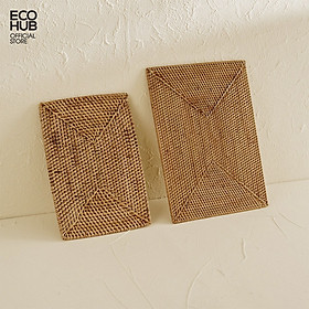Lót mây hình chữ nhât ECOHUB ( 20x30cm, 25:35cm)