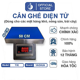 Cân Ghế Điện Tử T7E - Mặt Bàn Cân 400X500MM