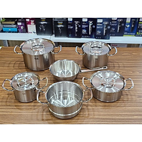 Bộ Nồi Fissler Original Profi Collection Saucepan 6 Món cao cấp hàng chính hãng